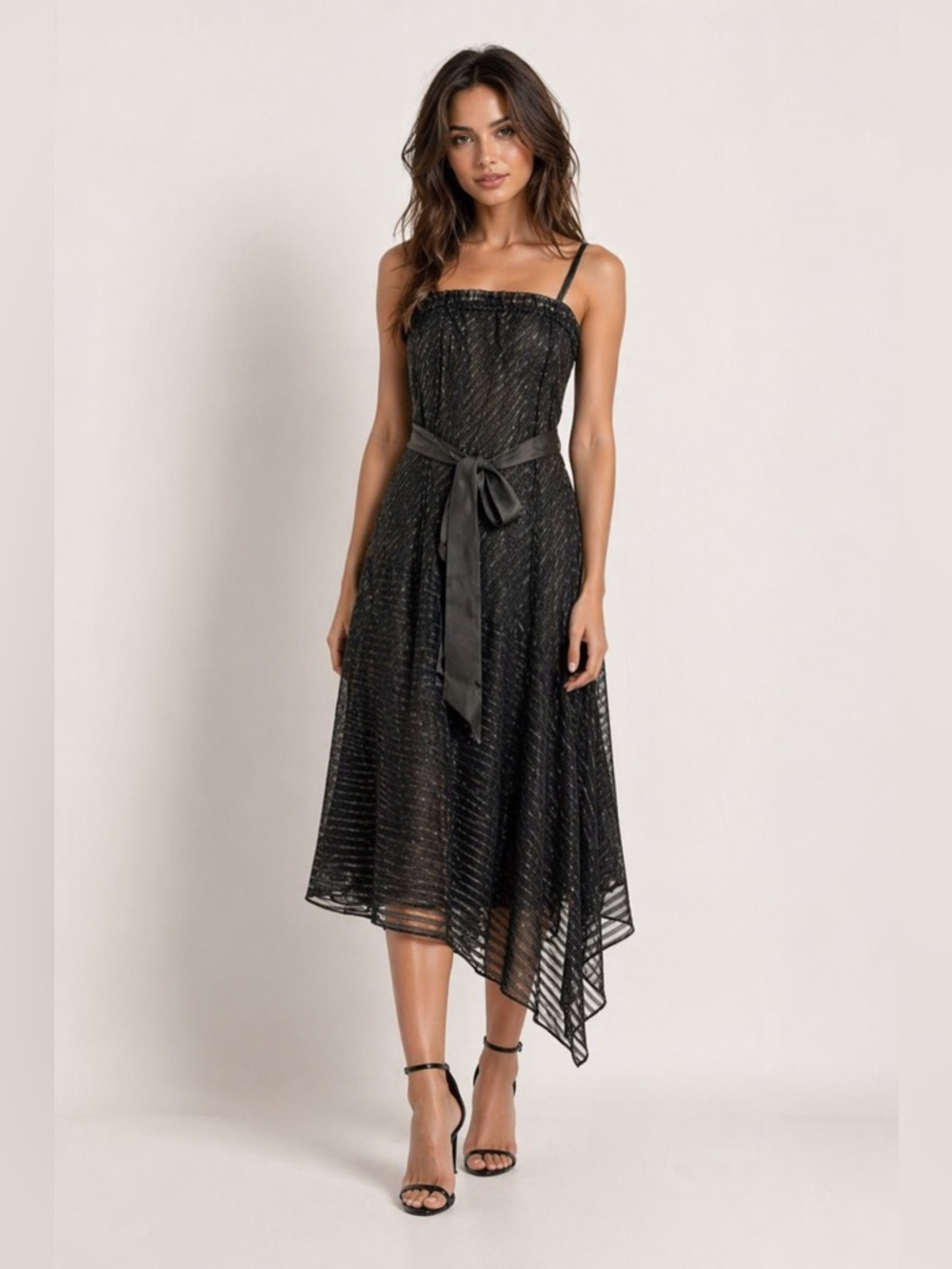 🇺🇸Firm Price🇺🇸NWOT RACHEL ROY Isla Belted Asymmetrical Dress